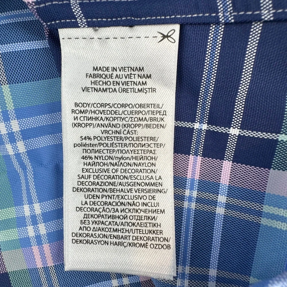NWT‎ Polo Ralph Lauren Performance Plaid Shirt Mens 2XLT Wicking